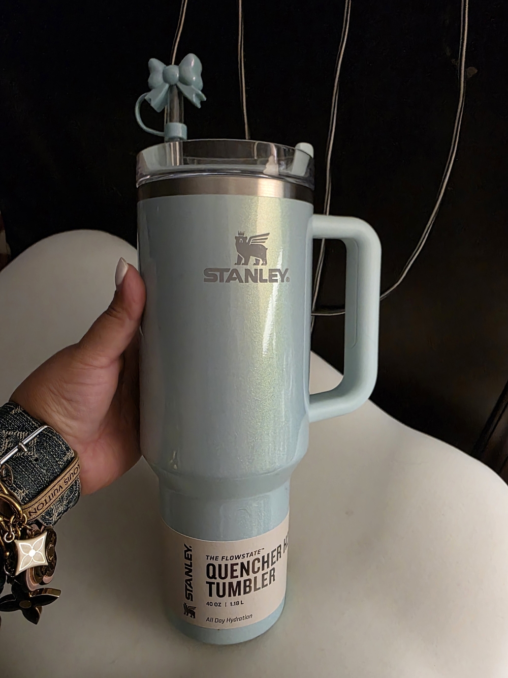 Stanley Quencher Tumbler - Bluberry Milk